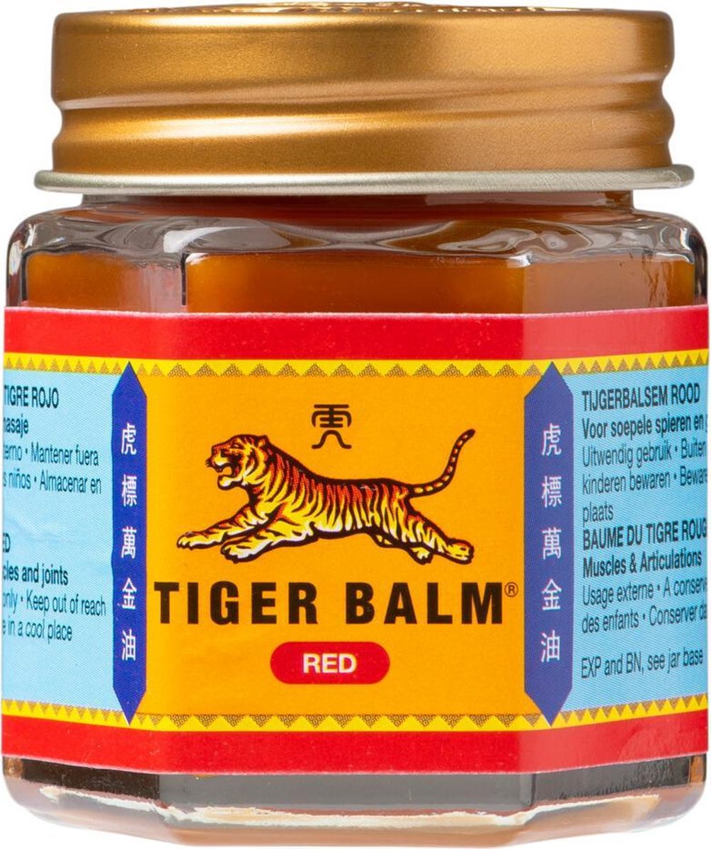 Tijgerbalsem Tiger Balm Rood - 2 x 30 gr - Voordeelverpakking