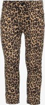 Ai-Girl meisjes jeans met luipaardprint - Bruin - Maat 104