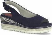 Jana Dames Slingpumps 8-8-29600-26 805 blauw RELAX fit Maat: 37 EU