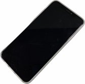 Apple iPhone 11 Pro Max - Silicone marmer zacht hoesje Iris zwart - Geschikt voor