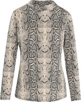 Cassis T-shirt met pythonmotief T-shirt met pythonmotief