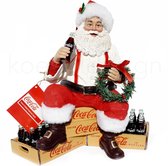 Kurt S. Adler - Coca-Cola® Kerstman - On crates (2021)