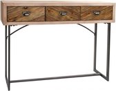 Console DKD Home Decor Metaal Hout (110 x 32 x 85 cm)