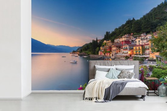 Papier peint Papier peint photo en vinyle - Coucher de soleil en Italie largeur 450 cm x hauteur 300 cm - Tirage photo sur papier peint (disponible en 7 tailles)