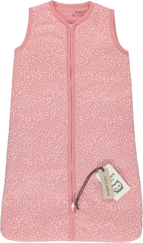 Briljant Baby Winterslaapzak Baby Minimal Roze Maat 70 Baby