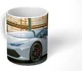 Mok - Lamborghini - Auto - Wit - 350 ML - Beker