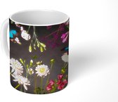 Mok - Stilleven - Kleuren - Bloemen - 350 ML - Beker