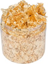 Cosmic Shimmer Metaalfolie - Flinterdun - Gilding flakes - 200ml - Golden jewel