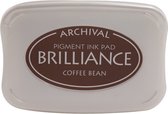 Brilliance ink pad coffee bean