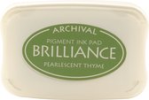 Brilliance ink pad pearl thyme