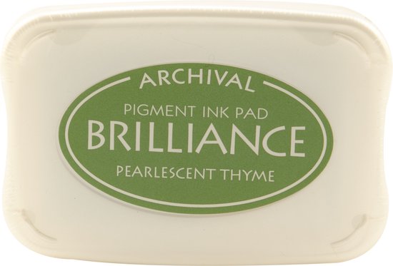 Tampon encreur Brilliance Thym perlé Tampon encreur Brilliance Thym perlé