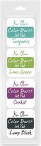 Ken Oliver -Color burst mini ink pad 4 pack set 2