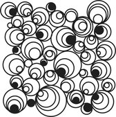 The Crafter's Workshop Stencil - 15x15cm - Mod spirals