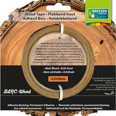 Vaessen Creative Tape - Wood collection - 2,5cmx4,2m - birch wood