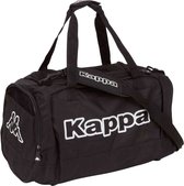 Kappa Tomar Sportbag 705145-19-4006, Unisex, Zwart, Sporttas, maat: One size