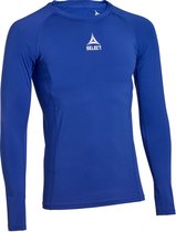 Select Shirt LS - thermoshirts - blauw - maat S