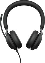Jabra Evolve2 40 MS Stereo Headset Hoofdband Zwart