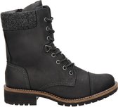 Ecco Elaine dames veterboot - Zwart - Maat 42