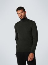 No Excess Mannen Roll Neck Pullover Donkergroen