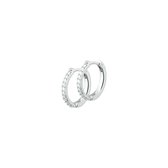 The Jewelry Collection Klapoorringen Diamant 0.23 Ct. - Witgoud