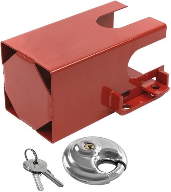 ProPlus Koppelingsslot met discusslot - 110 x 110 mm - maximale diefstalbescherming van ProPlus — afbeelding 2