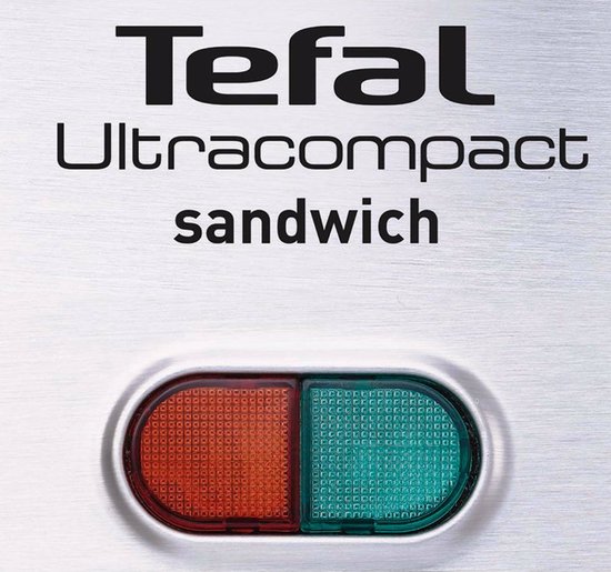 Uiterlijke kenmerken - Tefal S0415396 - Tefal Ultracompact SM1552 - Tosti ijzer