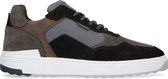 Manfield - Heren - Grijze suède sneakers - Maat 42