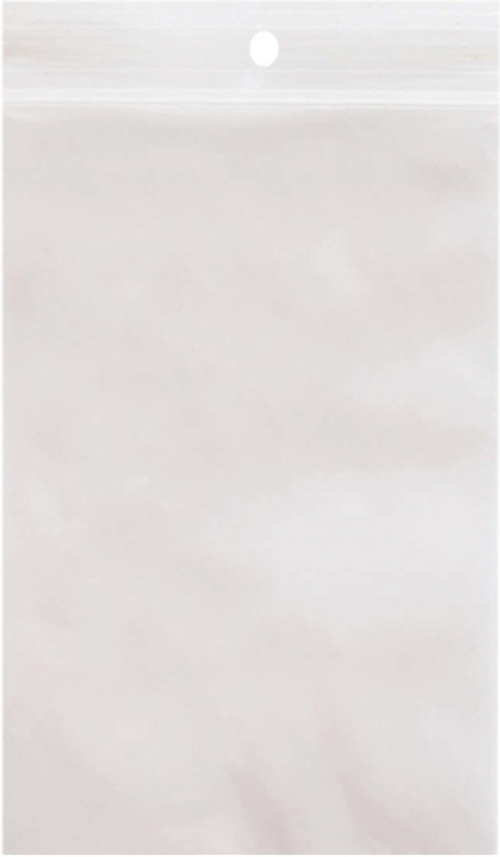 1000x Gripzakjes 55x65mm 50 micron Sealbags Ziplock Kwaliteit
