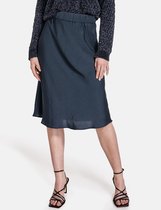 TAIFUN Dames Satijnen rok Obsidian-38