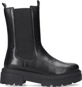 Wysh Suzan Chelsea boots - Enkellaarsjes - Meisjes - Zwart - Maat 39