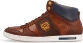 Pantofola d'Oro MILITO MID - Sneaker Hoog Heren - Cognac - Maat 47