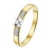 Ring Diamant 0.08ct H Si