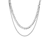 Multi-collier Gourmette 7,0 Mm 50 Cm