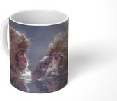 Mok - Apen - Water - Vrienden - 350 ML - Beker