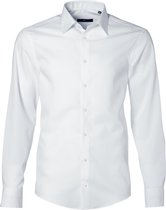 Venti Overhemd - Slim Fit - Wit - 35