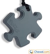 Bijtketting | Puzzle | Puzzlestuk | Grijs | Chewel ®