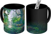 Magische Mok - Foto op Warmte Mok - Bos - Schilderij - Kleuren - 350 ML