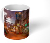 Mok - Straat in de schemer - 350 ML - Beker