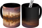 Magische Mok - Foto op Warmte Mok - Manhattan skyline - 350 ML