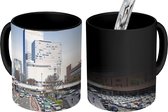 Magische Mok - Foto op Warmte Mok - hoogbouw in de Japanse stad Sendai - 350 ML