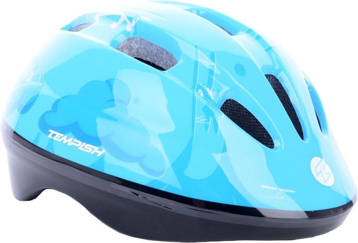 Tempish – Raybow – Skatehelm – – Lichtgewicht Helm met Ventilatie – -47cm Blauw
