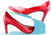 Schoenen organizer - 50 stuks - Licht  Blauw - Verstelbaar