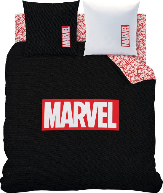 Marvel Avengers Housse de couette Identity - Lits Jumeaux - 240 x 220 cm -  Katoen