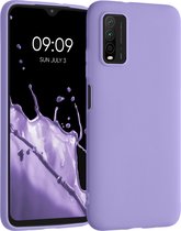 kwmobile telefoonhoesje voor Xiaomi Redmi 9T - Hoesje voor smartphone - Back cover in violet lila