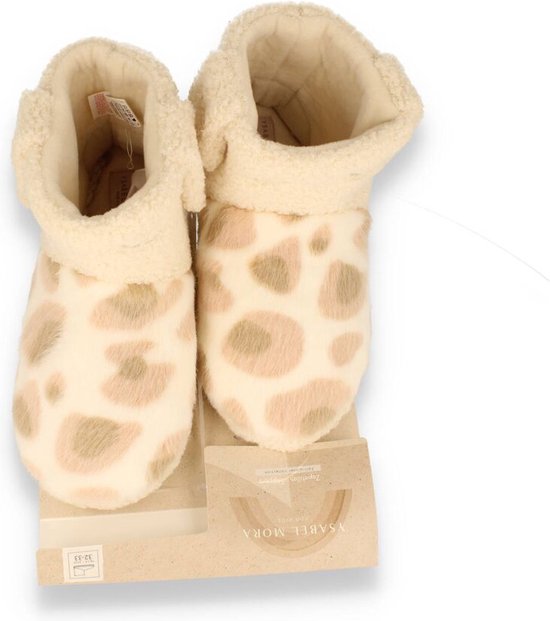 Pantoufles femmes enfants girafe | chaussons de bateau extra doux | bol.com
