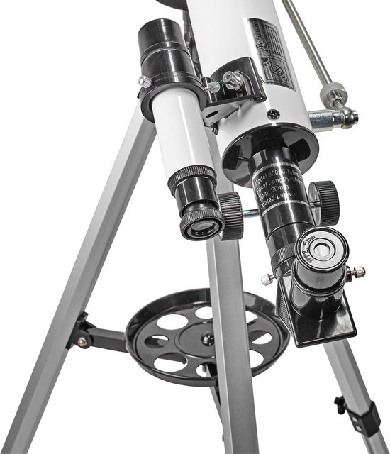 Nedis Telescoop - Diafragma: 50 mm - Brandpuntsafstand: 600 mm - Finderscope: 5 x 24 - Maximale werkhoogte: 125 cm - Tripod - Wit / Zwart - Nedis