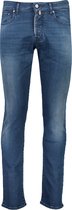 Jacob Cohën Jeans Blauw Normaal - Maat W33 - Heren - Herfst/Winter Collectie - Katoen;viscose