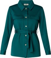 IVY BEAU Zelis Blazer - Petrol - maat 38