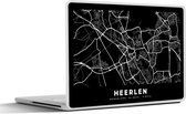 Laptop sticker - 17.3 inch - Kaart - Heerlen - Nederland - 40x30cm - Laptopstickers - Laptop skin - Cover