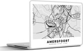 Laptop sticker - 12.3 inch - Stadskaart - Amersfoort - Nederland - 30x22cm - Laptopstickers - Laptop skin - Cover